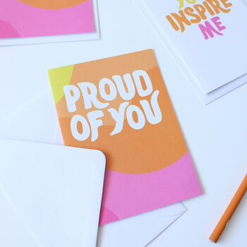 Proud Of You Greeting Card, 2 of 3