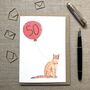 Personalised Bengal Cat Birthday Card, thumbnail 2 of 4