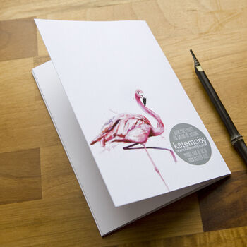 Inky Flamingo Notebook, 6 of 8