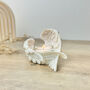 White Angel Wing Tealight Holder Gift For Christening, thumbnail 3 of 10