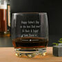 Engraved Whiskey Glass, thumbnail 4 of 7
