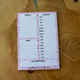 Pink Faux Terrazzo Daily Planner, thumbnail 1 of 9
