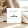 Concorde Retirement Celebration Greeting Card, thumbnail 2 of 6