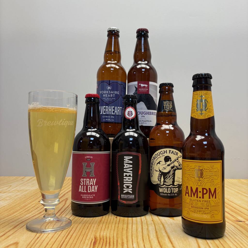 A Gift Of Six Hoppy British Ipas For True Craft Beer Enthusiasts, 1 of 7