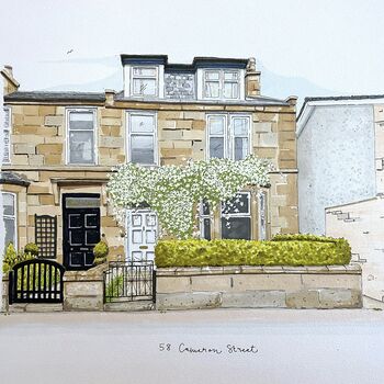 A3 Personalised House Portrait, 4 of 11