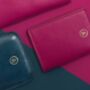 Personalised Leather Travel Card Holder 'Vallata Nappa', thumbnail 1 of 12