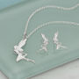Sterling Silver Fairy Necklace Jewellery Set, thumbnail 1 of 10