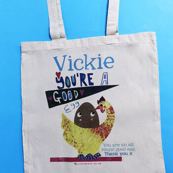Personalised You're A Good Egg Bag, 2 of 8