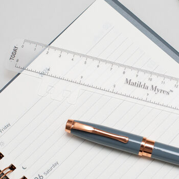2026 Diary Matilda Myres A5 Week In View Wiro Personalised, 7 of 12