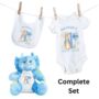 Personalised Blue First New Years Teddy, thumbnail 3 of 12