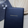 Personalised Luxury Leather Dinner Party Book, thumbnail 12 of 12