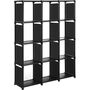 12 Cube Bookcase Cube Storage Closet Organiser Shelf, thumbnail 4 of 9
