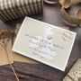 New Baby Unisex Personalised Card, thumbnail 1 of 6