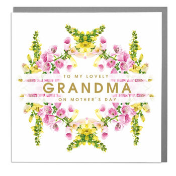 Mother's Day Greeting Card For Grandma, 2 of 2