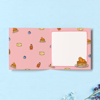 Pancakes Card | Cute Greeting Cards, 2 of 4