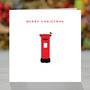 Pack Of Six 'Robin On Postbox' Christmas Cards, thumbnail 1 of 5