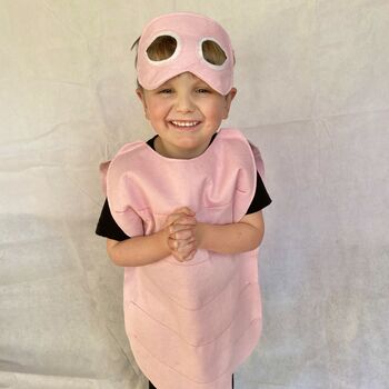 Felt Worm Costume For Kids And Adults, 5 of 11