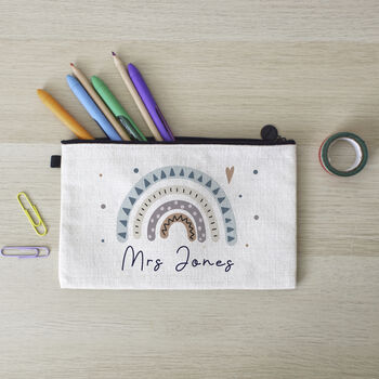 Teachers Personalised Pencil Case, End Of Term Gift, 3 of 5