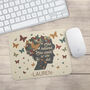 Personalised She Believed She Could Mouse Mat, thumbnail 1 of 1