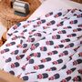 Muslin Swaddle Blanket London Soldiers Baby Gift, thumbnail 2 of 12