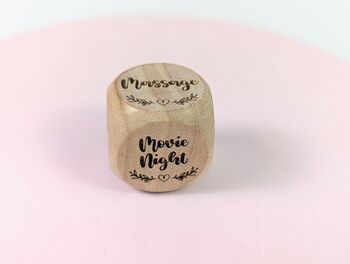 Personalized Date Night Dice Valentine Decision Couple, 3 of 7