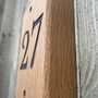 House Number Plaque, Chunky Solid Oak, thumbnail 2 of 8