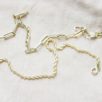 14ct Gold Rope Or Link Bracelet, 6 of 8