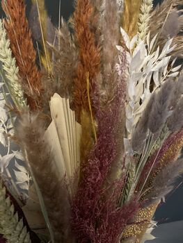 Autumnal Dried Flower Bouquet, 2 of 4