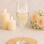 Personalised Birthday Crest Champagne Flute Glass, thumbnail 4 of 7