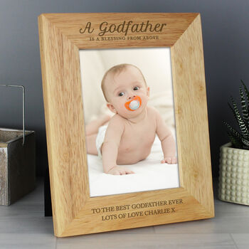 Personalised Godfather Photo Frame, 2 of 7