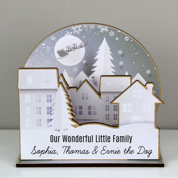 Personalised Make Your Own Town 3D Decoration Kit, 6 of 7