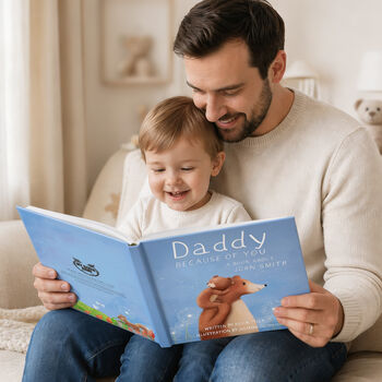 Personalised Daddy Book 'Because Of You', 2 of 12