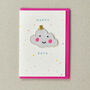 Happy Days Cloud 'Iron On Patch' Greeting Card, thumbnail 1 of 2