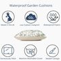 Welsh Meadow Water Resistant Garden Outdoors Cushion, thumbnail 9 of 11