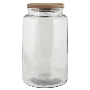 Glass Jar With Wooden Lid, 4 of 6
