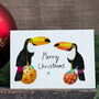 Toucan Christmas Card / Pack, thumbnail 1 of 2