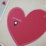 'You Are Here' Personalised Valentine's Card, thumbnail 4 of 5