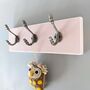 Children's Small Coat Rack Painted With Farrow And Ball, thumbnail 3 of 5