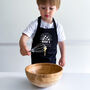Personalised Matching Cooking Aprons For Dad And Kids, thumbnail 5 of 7