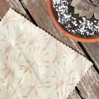 Floral Reusable Beeswax Food Wrap, 3 of 3
