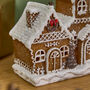 Pre Lit Gingerbread Lodge Ornament, thumbnail 2 of 4