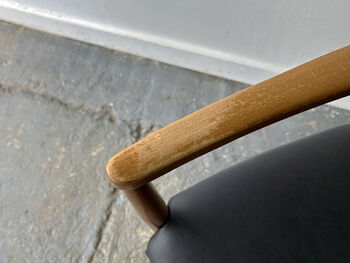 Mid Century Set Of Dining Chairs By Schreiber Furniture, 12 of 12
