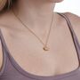 Guinea Pig Sterling Silver Gold Plated Necklace, thumbnail 1 of 6