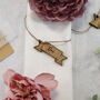 Personalised Ribbon Wooden Place Table Setting, thumbnail 5 of 7