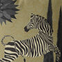 Dancing Zebra, Animalia Cushion, Multi Colours Avail, thumbnail 2 of 7