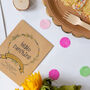 ‘Hello Sunshine’ Personalised Sunflower Seed Packet, thumbnail 4 of 5