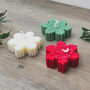 Festive Snowflake Candle Christmas Gift, thumbnail 5 of 9