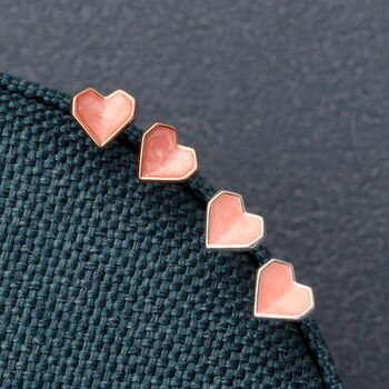 Gift Bag 'I Like You' Origami Heart Earrings, 2 of 9