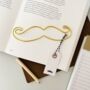 Handmade Moustache Bookmark, thumbnail 1 of 8