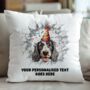 Personalised English Setter Birthday Break Through Dog, thumbnail 5 of 8